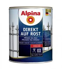 Эмаль"Alpina" Direkt Auf Ros красный 0.75л