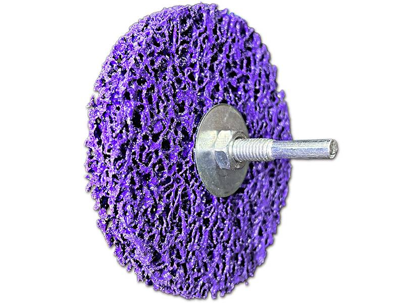 Круг шлифовальный Gtool ф100х15х6 на шпинделе фиолетовый Coral 11872