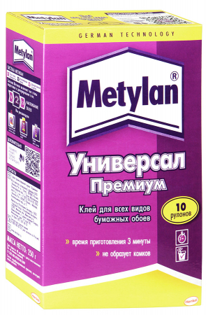 Клей обойный МЕТИЛАН Универсал  Премиум 250г Henkel 611678