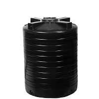 Емкость для воды цилиндрическая АКВАТЕК 1500л вертик.черная ATV  1-16-2518