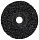 Круг шлифовальный ф125х22 "Poly X", черный, (конус) 10863
