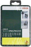 Набор сверл для металла Bosch 19шт быт.  1-10/шаг Promoline 2 607 019 435
