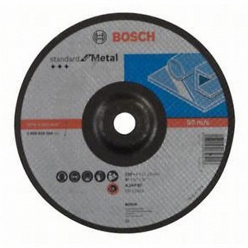 Шлифовальный круг ф230х6,0х22 для металла вогнутый BOSCH 2 608 603 184
