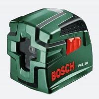 Лазерный нивелир с перекрестными лучами Bosch PCL 10 Basic 0 603 008 120