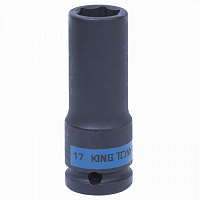 Головка торцевая KING TONY 1/2 17 мм удл ударная 443517М