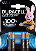 Батарейка Duracell AAA LR03-4BL Ultra Power 4шт Б0038762