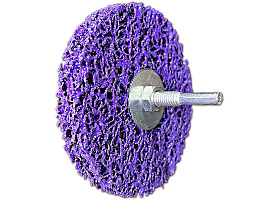 Круг шлифовальный Gtool ф100х15х6 на шпинделе фиолетовый Coral 11872