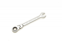 Ключ комбинированный 16мм трещоточный шарнир ДелоТехники 515416