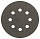Шлифкруг ф125 на липкой основе 8 отверстий для камня k 320 (5шт) BOSCH 2 608 605 120