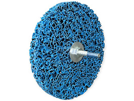 Круг шлифовальный Gtool ф150х15х6 на шпинделе синий Coral 11984