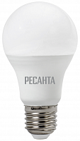 Лампа светодиодная Ресанта 11Вт груша 3000К теплый Е27 LL-R-A60-11W-230-3K-E27