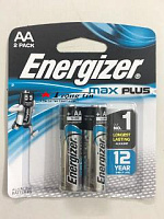 Батарейка Energizer AA MAX Plus 2шт E92 алкалиновая