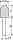 Шарошка абразивная цилиндрическая Энкор со скосом 18х27, К60, хв.6мм