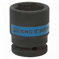Головка торцевая KING TONY 3/4 32 мм ударная 653532М