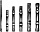 Набор ключей трубчатых 10шт 6-22мм FIT 63740