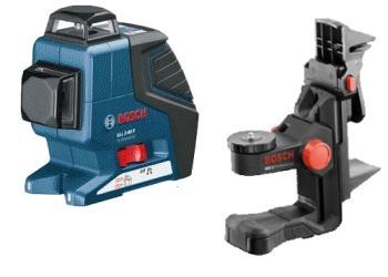 Лазерный нивелир BOSCH GLL 3-80 Professional + BM1 + LBoxx 0 601 063 309