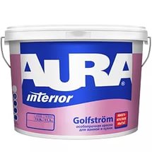 Краска В/Э "Eskaro" Aura Golfstrom интерьерная, шелковая, матовая Краска В/Э "Eskaro" Aura Golfstrom интерьерная, шелковая, матовая