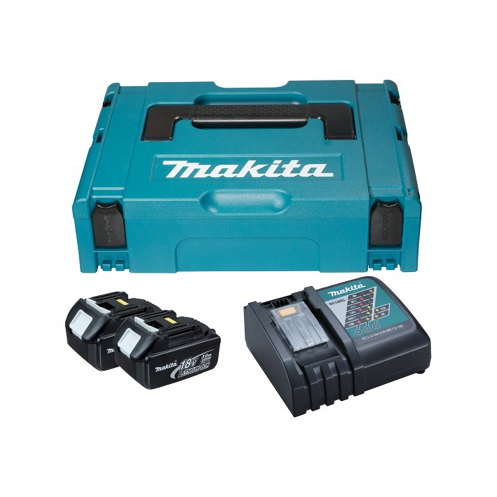 Аккумулятор Makita 18В 4,0 Ач BL1840 2шт + зу DC18RC