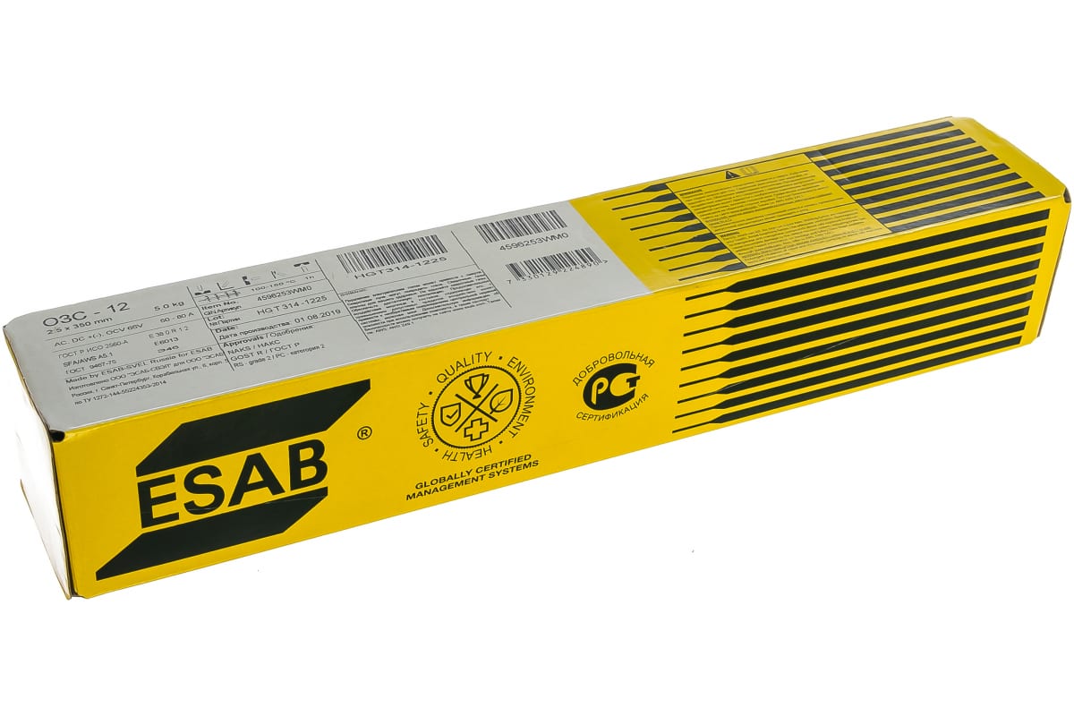 Электроды сварочные ESAB OZS - 12 3.0x350mm 5кг 4596303WM0