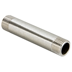 Удлинитель Valtec 1/2" х 100 (никель) MM (10/150) круглый VTr.652.N.0410