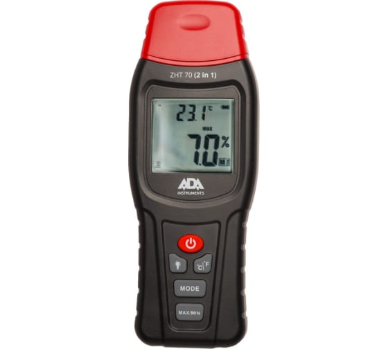 Термометр-гигрометр ADA ZHT 70 контактный поверка А00518К