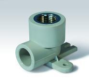 Уголок с креплением ф20-1/2" ВР PPRC (20/80)сер. Уголок с креплением ф20-1/2" ВР PPRC (20/80)сер.
