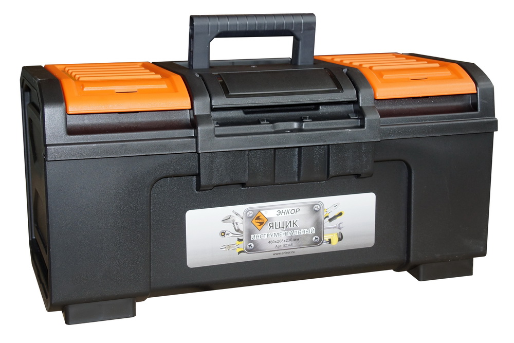 Ящик для инструмента 19" 480х270х240мм Boombox BR3941 Энкор BR3941 Ящик для инструмента 19" 480х270х240мм Boombox BR3941 Энкор BR3941