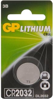 Батарейка GP Lithium CR2032 BP1 (1шт)