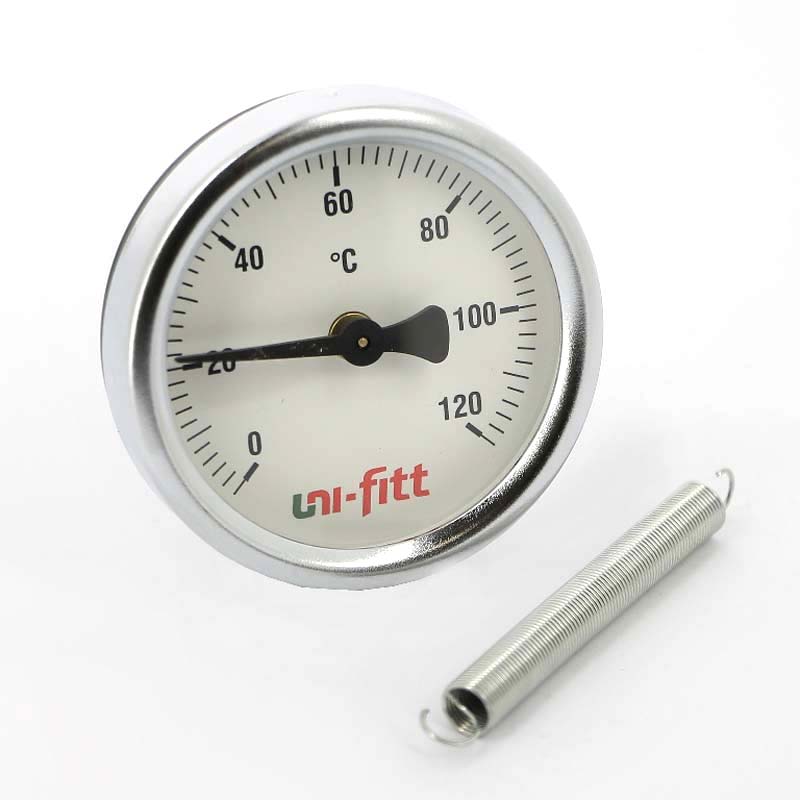 Термометр накладной UNI-FITT D=63 мм с пружиной 320P4030