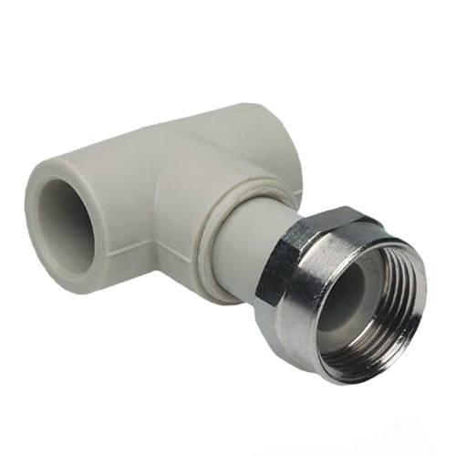 Тройник PPRC ф32 мм x 11/4" (10/20) с накидной гайкой серый FD-plast 1352 Тройник PPRC ф32 мм x 11/4" (10/20) с накидной гайкой серый FD-plast 1352