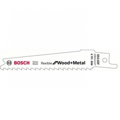 Пилка для ножовки по металлу Bosch S 511 DF 2шт. 2 608 657 722