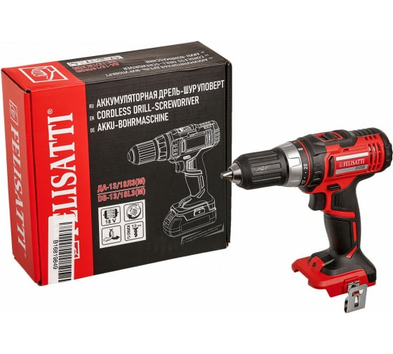 Шуруповерт аккумуляторный Felisatti ДА-13/18Л3(М) 3840.5.1.00 Шуруповерт аккумуляторный Felisatti ДА-13/18Л3(М) 3840.5.1.00