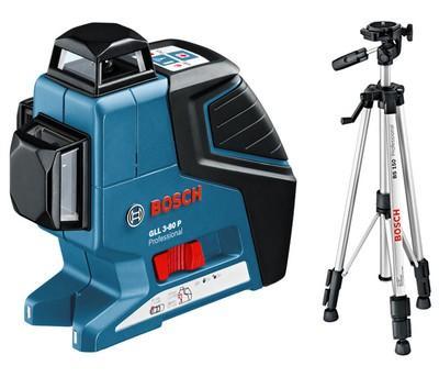 Нивелир лазерный BOSCH GLL 3-80 P + штатив BS 150 0 601 063 306