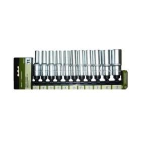 Набор головок 6-гр 1/2" 8 предметов удлин ДелоТехники 620308 Набор головок 6-гр 1/2" 8 предметов удлин ДелоТехники 620308