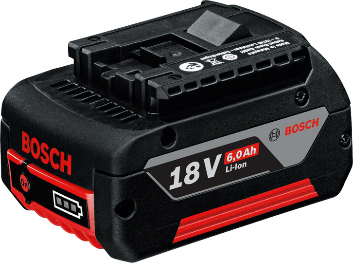 Аккумулятор BOSCH 18 В 6,0 Ач Li-Ion (1.600.A00.4ZN)