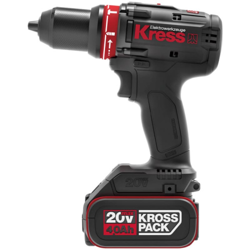 Шуруповерт ударный аккумуляторный Kress KU 361 20V 2х2.0Ah Б/Щ KUC30.1 Шуруповерт ударный аккумуляторный Kress KU 361 20V 2х2.0Ah Б/Щ KUC30.1