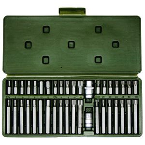 Набор вставок TORX 1/2", 3/8" 40пр ДелоТехники 627940/679400 Набор вставок TORX 1/2", 3/8" 40пр ДелоТехники 627940/679400