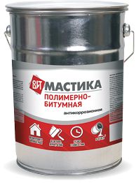 Мастика "Царицынские краски" полимерно-битумная 1,6 кг С948