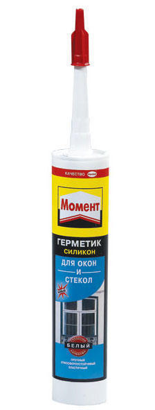 Герметик силиконовый для окон и стекол прозрачный 280мл Henkel 611649 763130