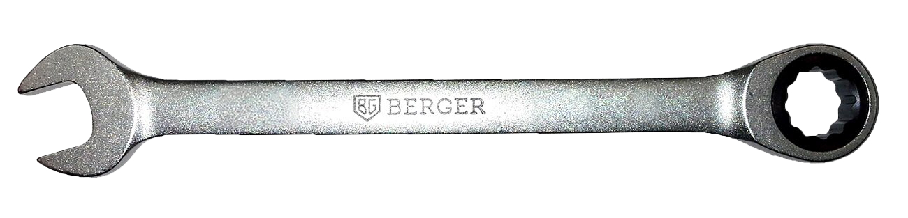 Ключ комбинированный трещоточный 16мм BERGER BG1103