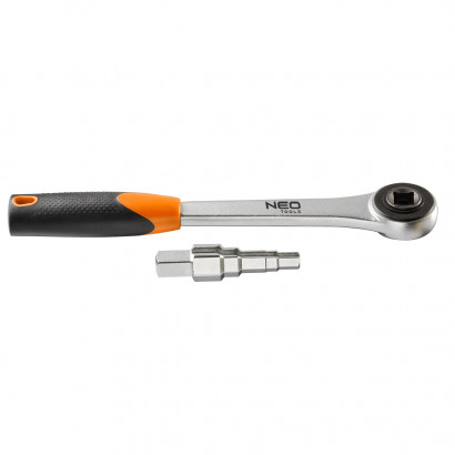 Трещотка NEO Tools 1/2" со ступенчатым адаптером 3/8-7/8" 02-060 Трещотка NEO Tools 1/2" со ступенчатым адаптером 3/8-7/8" 02-060