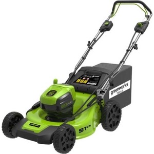 Газонокосилка аккумуляторная Greenworks GD60LM51SPK4 2505607UB