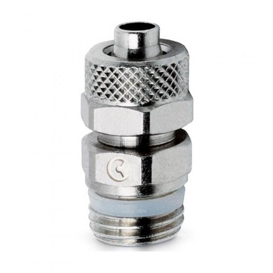 Фитинг накидная гайка прямой Camozzi 1511 10/8-1/8