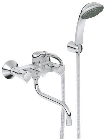 Смеситель "COSTA S" для ванны длинный излив Grohe 26792001 Смеситель "COSTA S" для ванны длинный излив Grohe 26792001