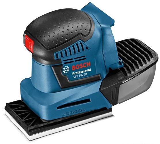 Вибрационная шлифмашина BOSCH GSS 18V-10 Solo (0.601.9D0.200)