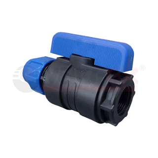 Кран шаровой ПНД VALFEX 20х 1/2" ВР (10/50) 1210012520012 Кран шаровой ПНД VALFEX 20х 1/2" ВР (10/50) 1210012520012