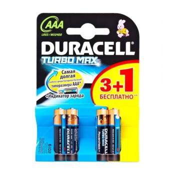 Батарейка AAA Turbomax MX2400 К4 3шт+1шт(подарок) Батарейка AAA Turbomax MX2400 К4 3шт+1шт(подарок)