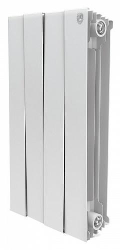 Радиатор биметаллический Royal Thermo PianoForte 500/100 4 секции белый Радиатор биметаллический Royal Thermo PianoForte 500/100 4 секции белый