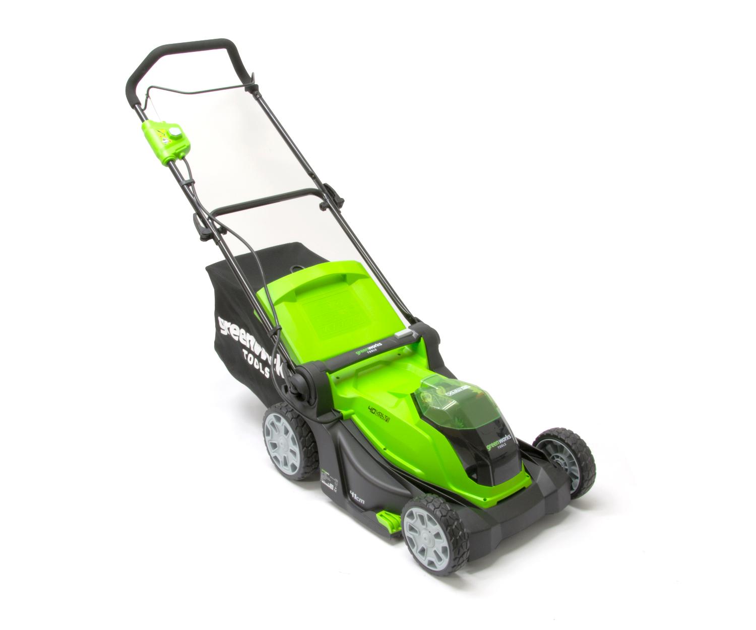 Газонокосилка аккумуляторная Greenworks G40LM41 2504707