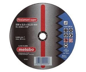 Круг отрезной по металлу Metabo 616126000 230х3,0х22 для алюминия Flexiamant Super 1/25 Круг отрезной по металлу Metabo 616126000 230х3,0х22 для алюминия Flexiamant Super 1/25